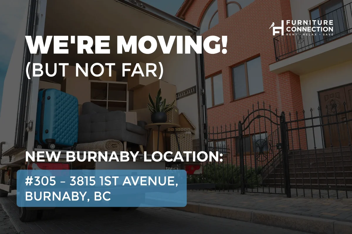 New Space Vancouver Furniture Connection Move Moving truck with furniture inside