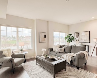 Furniture Connection living room after