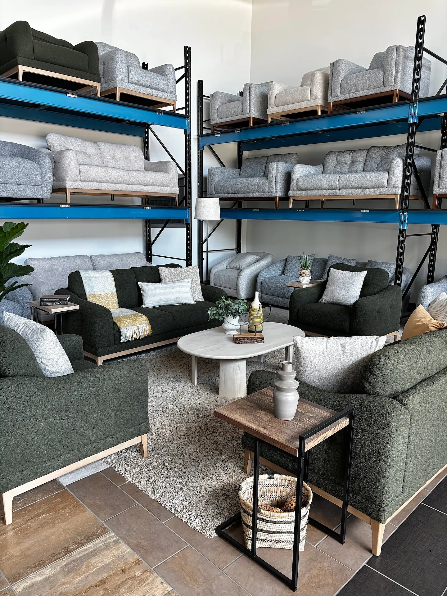 Furniture Connection couches in Wearhouse